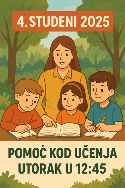 Pomoć djeci u učenju u Donjoj Voći – u okviru programa “Dajmo im šansu”