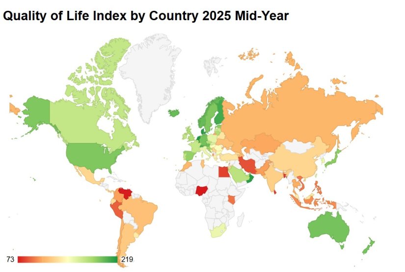 Hrvatska je po kvaliteti života na 20. mjestu u svijetu!?