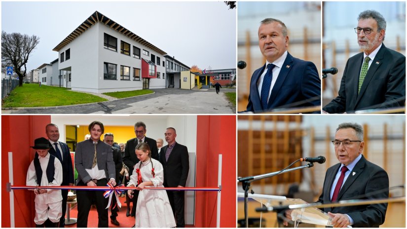 FOTO Otvorena dograđena osnovna škola u Ivancu