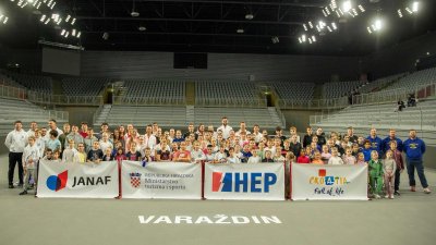 Sjajan Dječji dan, hrvatska ženska teniska reprezentacija u Varaždinu bez Donne Vekić