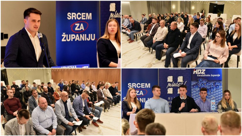 Luka Antončić novi je predsjednik Gradske organizacije Mladeži HDZ-a Grada Varaždina