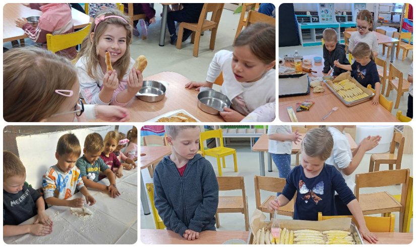 FOTO Dani kruha u Dječjem vrtiću Varaždin - miris svježih klipića i puno smijeha!