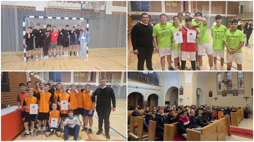 FOTO Župa Petrijanec prvi put sudjelovala na malonogometnom turniru za krizmanike