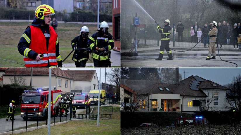 FOTO Sve hitne službe na nogama u Jalžabetu za pokaznu vježbu kod DV Potočić
