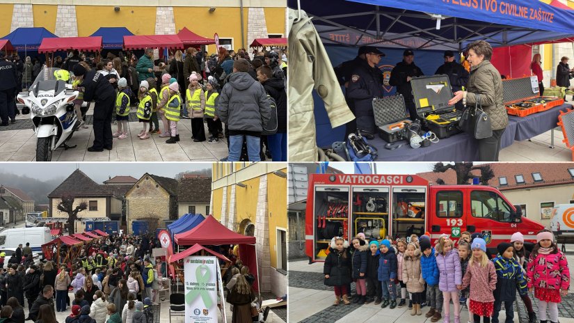 FOTO Brojni posjetitelji na predstavljanju žurnih službi u Varaždinskim Toplicama