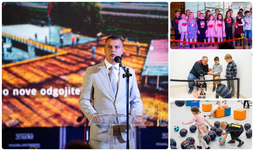 FOTO Na Svjetski dan djece svečano otvoren dograđeni vrtić u Petrijancu