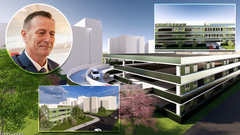 FOTO Neven Bosilj najavio kako bi trebala izgledati nova nadzemna garaža u Prešernovoj