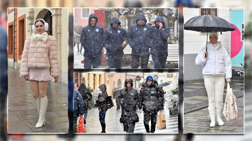 FOTO Nema zime, za dame i eskime: Jedna hrabra djevojka prošetala se u kratkoj suknji