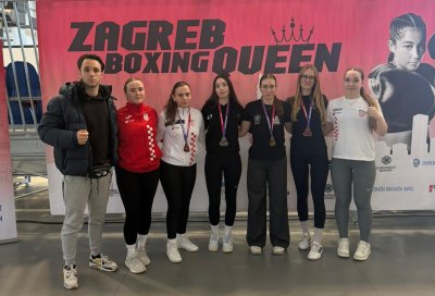 Sjajan nastup članica Boksačkog kluba Thor na međunarodnom Zagreb Boxing Queenu