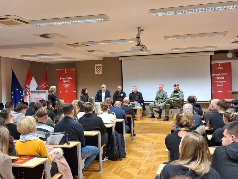 Panel s braniteljima na Sveučilištu Sjever: &quot;Uvijek ćete čuti - vaši dečki bili su ovdje i donijeli prevagu&quot;