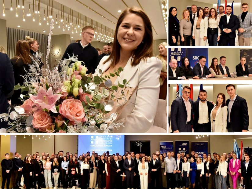 FOTO Melani Gavrić - predsjednica Mladeži HDZ-a Varaždinske županije