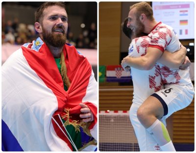 Bruno Varšić i Florijan Kolarić osvojili zlato s hrvatskom rukometnom reprezentacijom na Deflimpijskim igrama u Tokiju