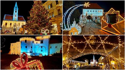 FOTO Zablistale božićne lampice, pred nama je prava zimska čarolija