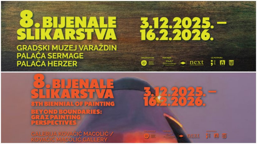 Varaždin domaćin osmog izdanja Bijenala slikarstva - otvorenje 3. prosinca