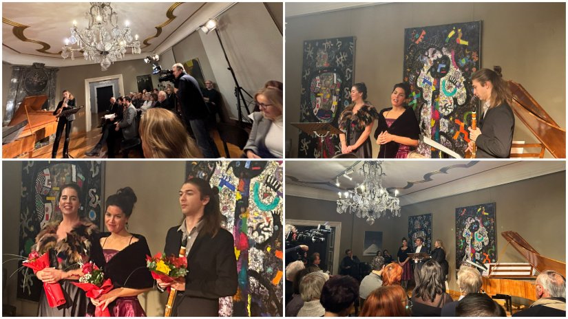 Atraktivnim koncertom u palači Sermage nastavljena kulturna suradnja Varaždina i Dubrovnika