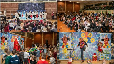 FOTO Sveti Nikola posjetio djecu općine Sračinec, veselje trajalo čak dva dana