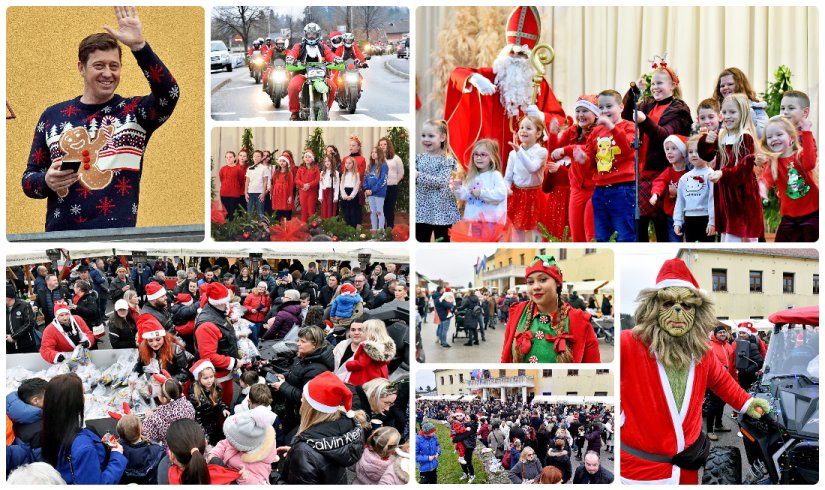 FOTO Advent u Vinici sve veći i ljepši: sv. Nikola, Motomrazevi, Grinč, fritule, kuhano vino, smijeh i veselje
