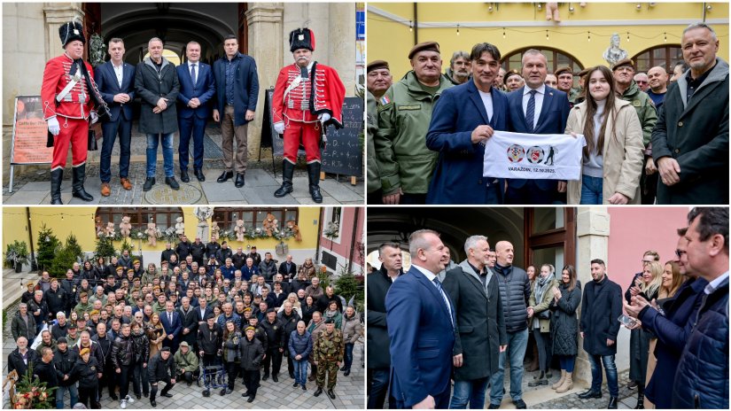 FOTO Thompson posjetio Županijsku palaču, susreo se sa Stričakom, Dalićem i članovima braniteljskih udruga