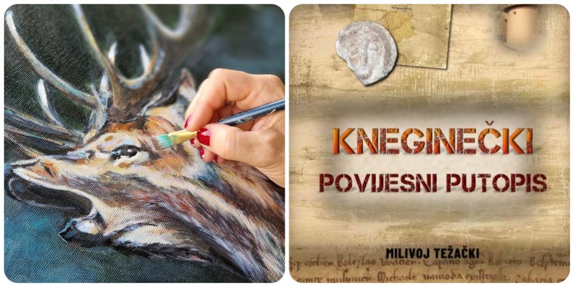 GORNJI KNEGINEC Promocija &quot;Kneginečkog povijesnog putopisa&quot; uz izložbu slika i skultpura
