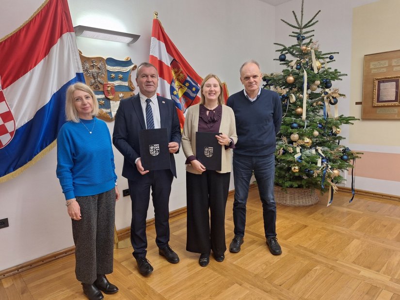 Varaždinska županija i FOI potpisali ugovor o sufinanciranju studije izvodljivosti za novu zgradu FOI-ja