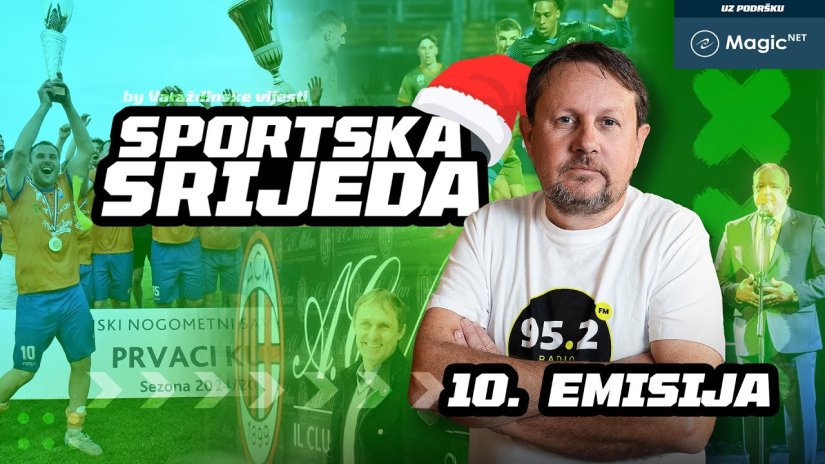 SPORTSKA SRIJEDA #10 &ndash; Otvorena Contra, Runac o sportu, polusezona NK Varteksa i priče vatrenog iz '98