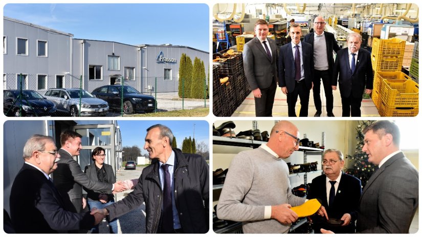 CESTICA Talijanski veleposlanik Paolo Trichilo obišao pogone tvrtke Frasson u Otoku Virje 