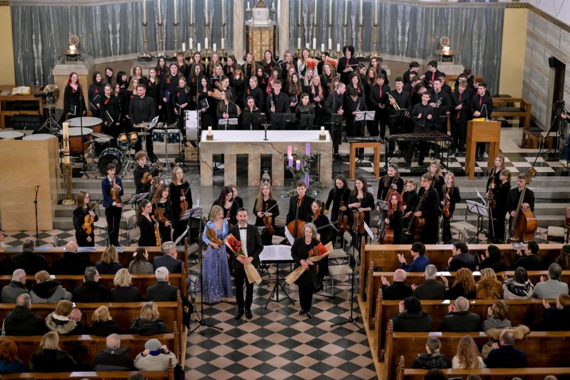 Učenici Glazbene škole oduševili zagrebačku publiku na tradicionalnom božićnom koncertu u crkvi sv. Blaža