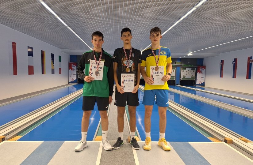 Borna Murić brončani na  Prvenstvu Hrvatske za juniore u Varaždinu