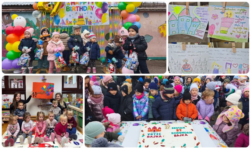 FOTO Vrtić "Bajka" proslavio 27. rođendan uz radost, pjesmu i dugu tradiciju kvalitete