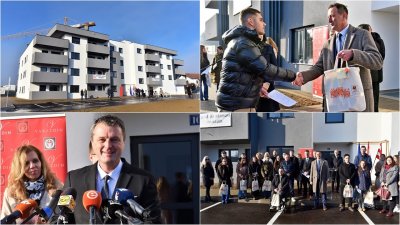 FOTO, VIDEO Predani prvi ključevi POS stanova u Ulici Ivana Nepomuka Petrovića