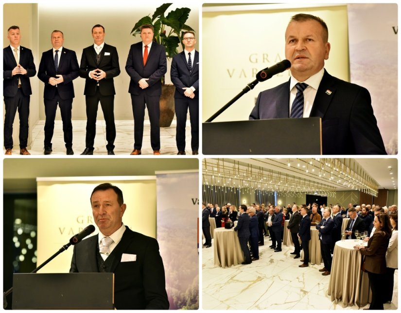 FOTO Župan Stričak i gradonačelnik Bosilj organizirali tradicionalni božićno-novogodi&scaron;nji prijem