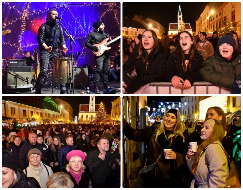 FOTO Vatra zapalila atmosferu na varaždinskom Adventu