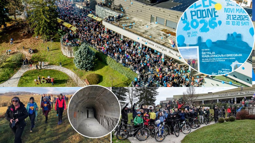 Doček u podne, bicikli, &scaron;etnja i tajni bunker: Novi Marof sadržajno dočekuje 2026.