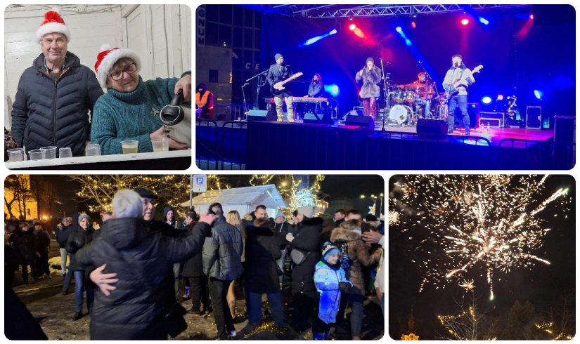 FOTO Ivančani u novu godinu uplesali valcerom, veselje uz dobro dru&scaron;tvo, kuhano vino i pjenu&scaron;ac!