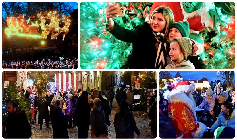 FOTO Uživa se u blagdanskom ozračju, Rudolfov čarobni let i dalje atrakcija