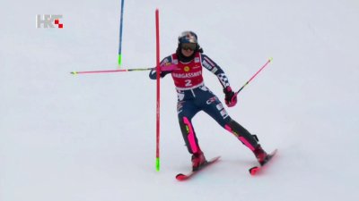 Zrinka Ljutić nakon gre&scaron;ke na startu, odustala od prve vožnje i ostala bez plasmana