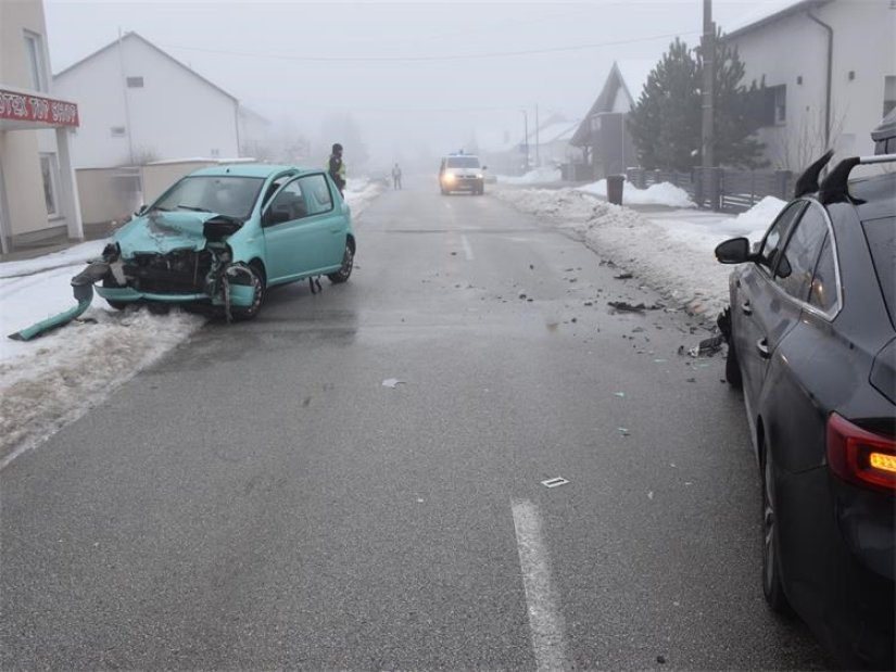 Zaleđeni kolnik stvarao probleme i u Međimurskoj županiji