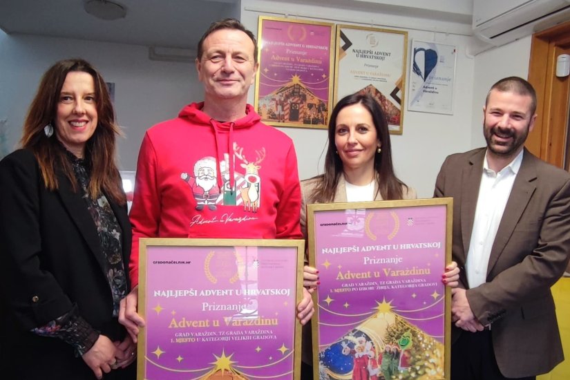 Bosilju i Toth uručena priznanja za Advent u Varaždinu 2025, po brojkama ujedno i rekordan
