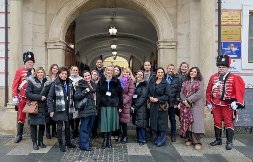 FOTO Prijem za učitelje iz Poljske, Rumunjske, Turske te O&Scaron; Petrijanec u sklopu Erasmus+ projekta