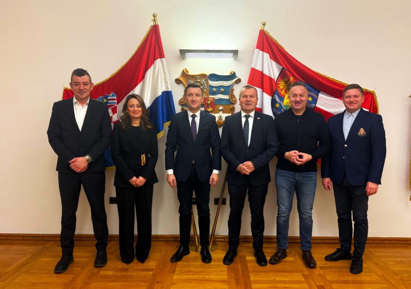FOTO Državni tajnik Žarko Tu&scaron;ek u radnom posjetu Varaždinskoj županiji