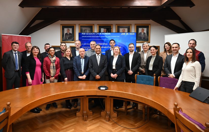 Umjetna inteligencija i suradnja s Indijom u fokusu događanja u Varaždinu u organizaciji FOI-ja i Veleposlanstva Indije u RH