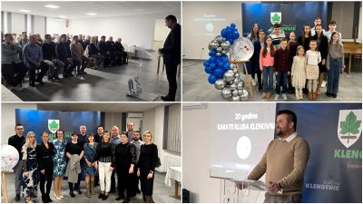 FOTO Svečanom sjednicom obilježeno 20 godina djelovanja Karate kluba Klenovnik