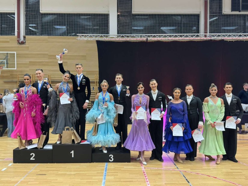 FOTO SPK &bdquo;Valcer&ldquo; bogatiji za četiri naslova prvaka i jedan naslov viceprvaka Hrvatske u standardnim plesovima