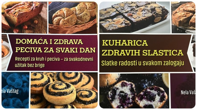 Zdrave slastice i peciva; dođite na promociju kuharica Nele Va&scaron;tag u Medinu &scaron;krinju