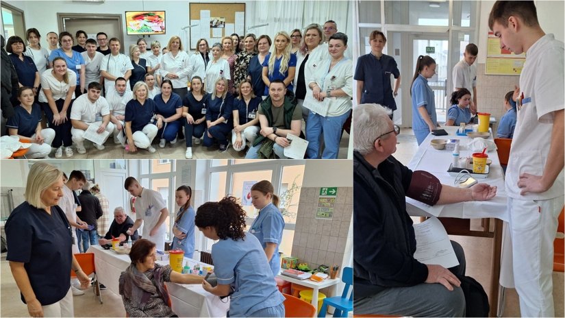 Zdravstveni djelatnici OB Varaždin darivanjem krvi obilježili Svjetski dan bolesnika