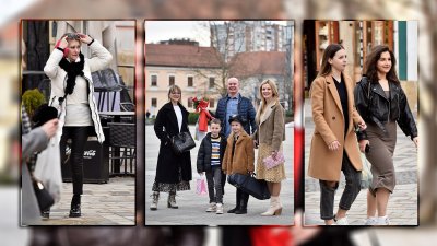 FOTO Centar grada, ove subote i u znaku zaljubljenih...