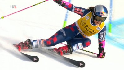 Zrinka Ljutić 16. nakon prve vožnje slaloma na Zimskim olimpijskim igrama u Cortini d'Ampezzo