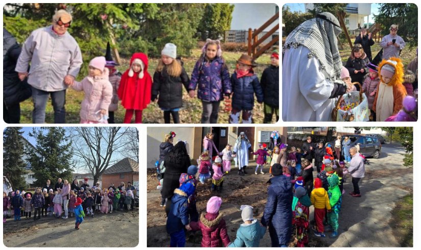 FOTO Mali&scaron;ani vrtića iz Bi&scaron;kupca razveselili mje&scaron;tane tradicionalnom fa&scaron;ničkom povorkom