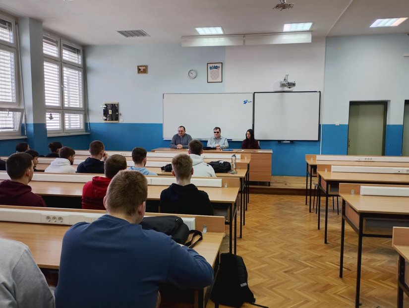 Učenike Strojarske i prometne &scaron;kole Varaždin upoznali sa svakodnevicom osoba s invaliditetom