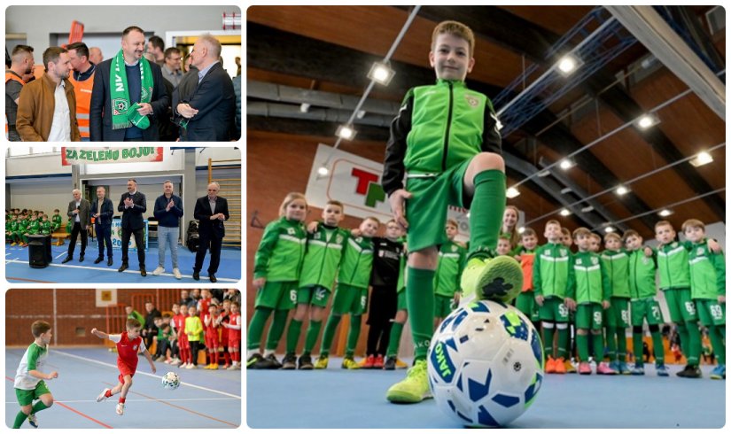 FOTO Svečano otvorena novouređena sportska dvorana Osnovne &scaron;kole Novi Marof